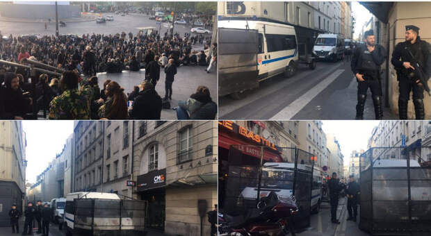 Live Feed: French Riot Police Clash With Far Left Protesters In Central Paris