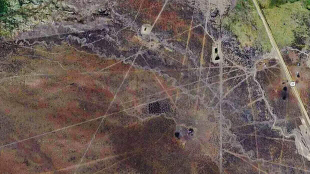 В горах западной Боливии нашли тысячи многокилометровых прямых линий