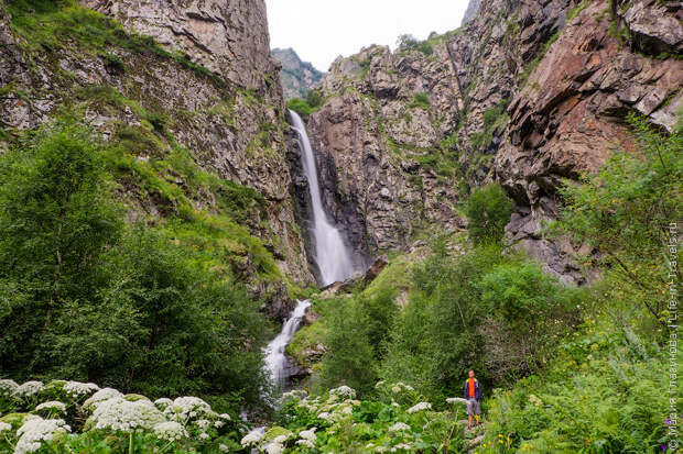 Водопад Гвелети, Казбеги