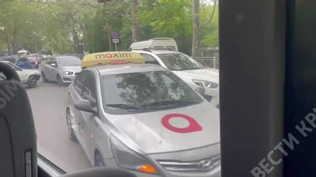 На улице Киевской в Симферополе произошло ДТП