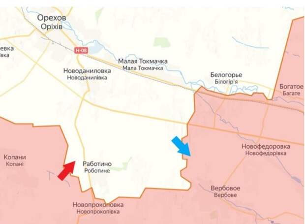 Интерактивная карта боевых действий на Украине на сегодня 31.12.2023 в реальном времени