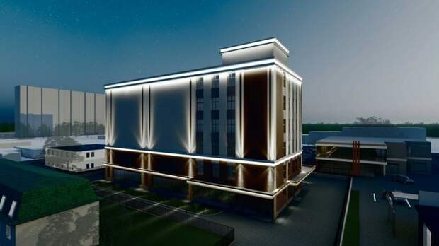 Проект нового здания архива Алтайского края