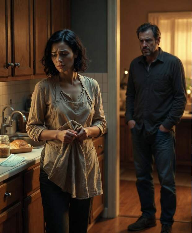 Если денег не дашь — я подам на развод. Посмотрим, как ты одна справишься. Потом локти кусать будешь.