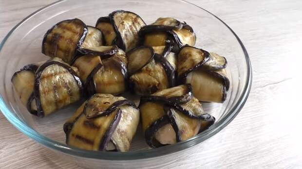 Закуска из баклажанов и фарша Еда, Закуска, Рецепт, Другая кухня, Видео, Длиннопост, Баклажан, Фарш