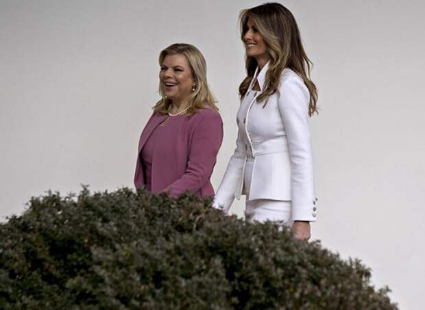 Сара Нетаньяху и Меланья Трамп Сара Нетаньяху и Меланья Трамп