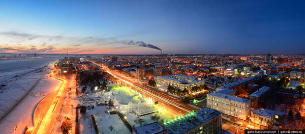 Благовещенск с высоты