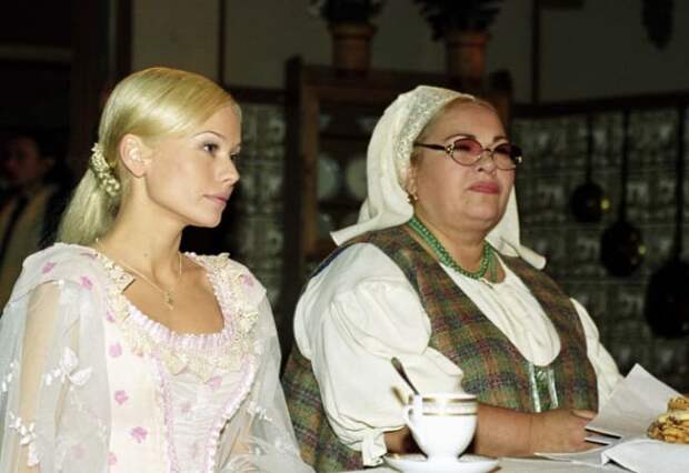На съемках сериала *Бедная Настя*, 2003-2004 | Фото: goodhouse.ru