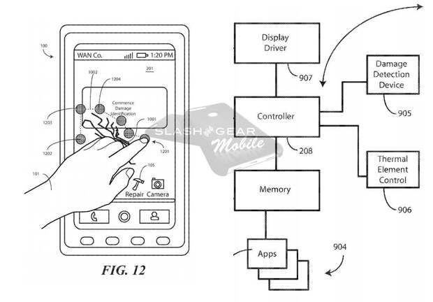 Motorola запатентовала саморегенерацию дисплеев