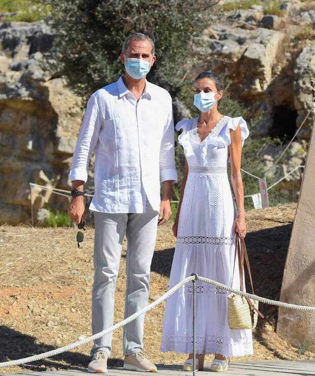 Филипп VI и королева Летиция