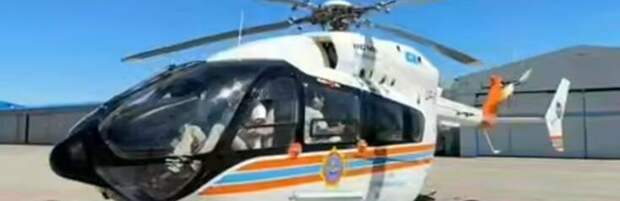 Трёхлетнего ребёнка доставили к врачам по воздуху в области Жетысу