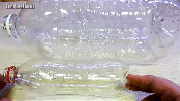 Соковыжималка для цитрусовых из пластиковых бутылок