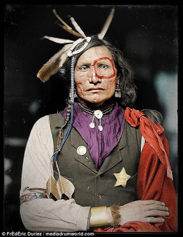 Вот как на самом деле выглядели знаменитые индейские вожди! индейцы, интересно, история, фото
