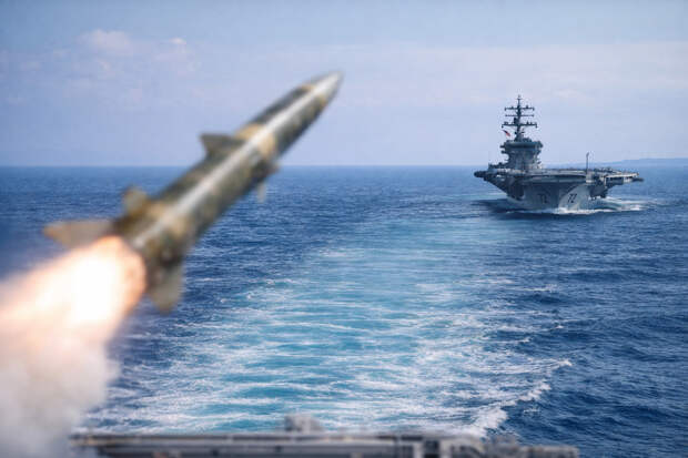 Авианосец США покинул район после удара Ирана — КСИР