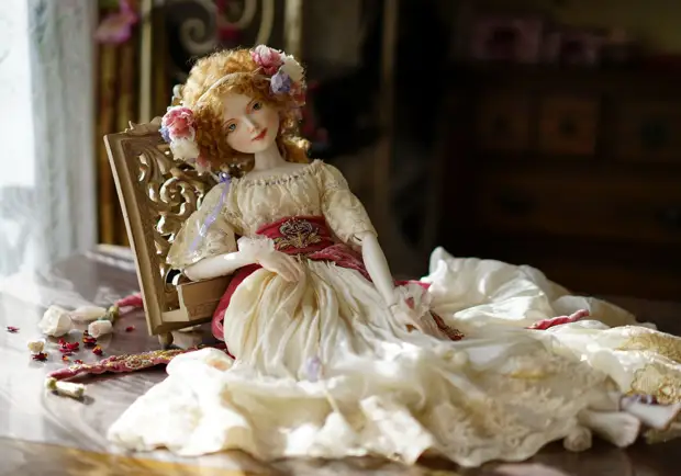 Фарфоровые грезы: восхитительные куклы Оксаны Сахаровой