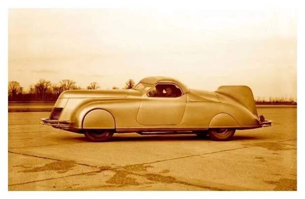 Прототип Streamlined Retractable Hardtop 1938 года