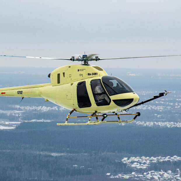 Ростех впервые представит легкий вертолет Ми-34М1 на выставке NAIS 2026