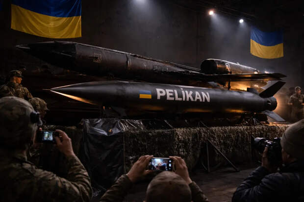 Украина показала фото баллистической ракеты «Пеликан», способной бить на 300 км