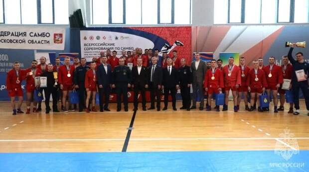 В подмосковном Домодедове завершились Всероссийские соревнования по самбо в память о героях МЧС России