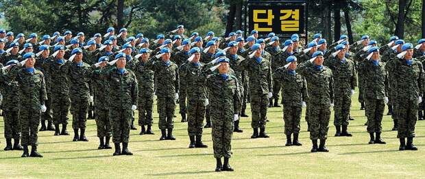 Южнокорейское подразделение Hanbit в Южном Судане