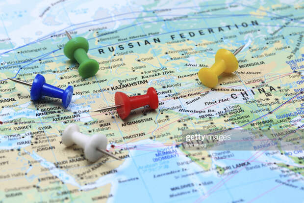 Map-Central-Asia Map-Central-Asia
