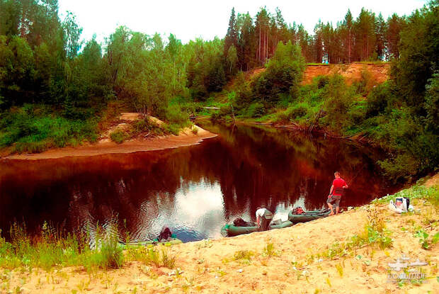 Река Верхняя Лупья, Архангельская область