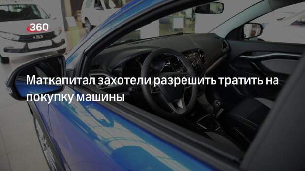 Депутат ГД Лантратова предложила разрешить тратить маткапитал на покупку машины