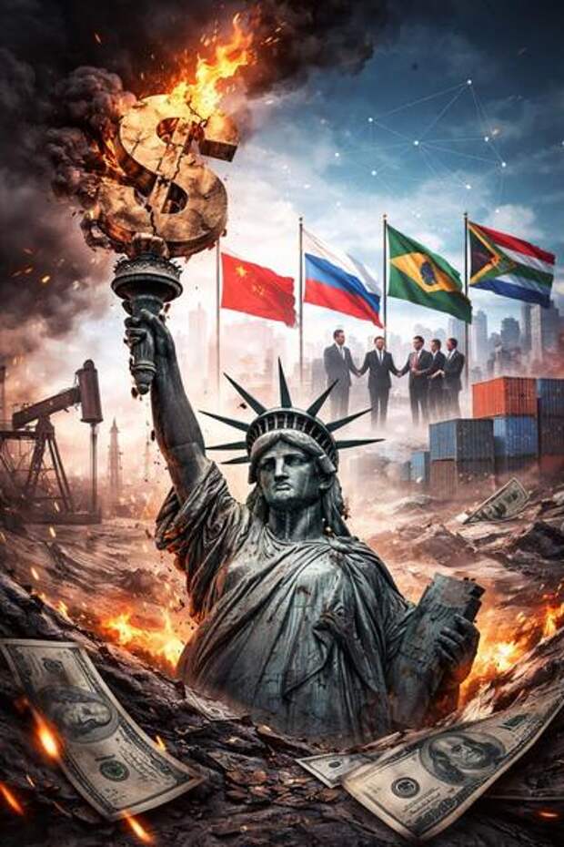 Опасность игры Ирана в Ормузском проливе и дедолларизацию мировой экономики США срывают бомбами