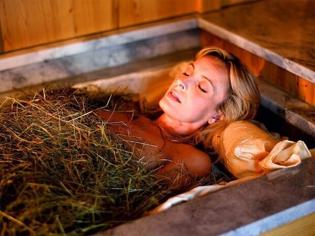 лечебная ванна с травами