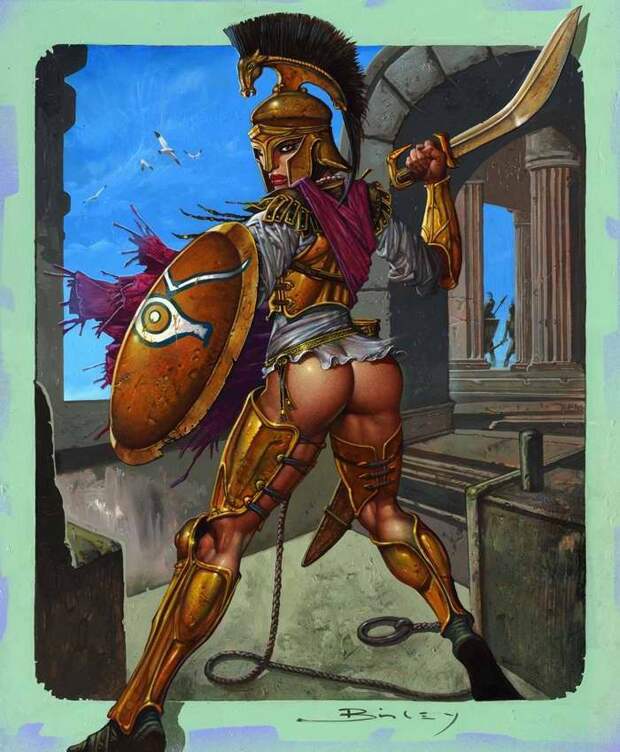 Simon Bisley, женщины, история