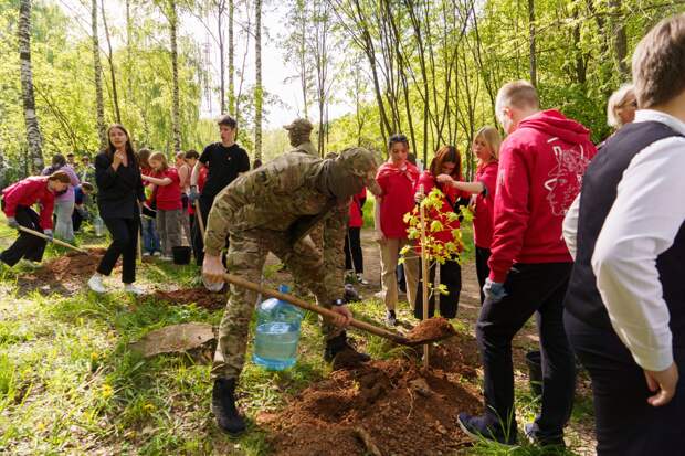Аллея мужества в честь нижегородцев-участников СВО появилась в Нижнем Новгороде