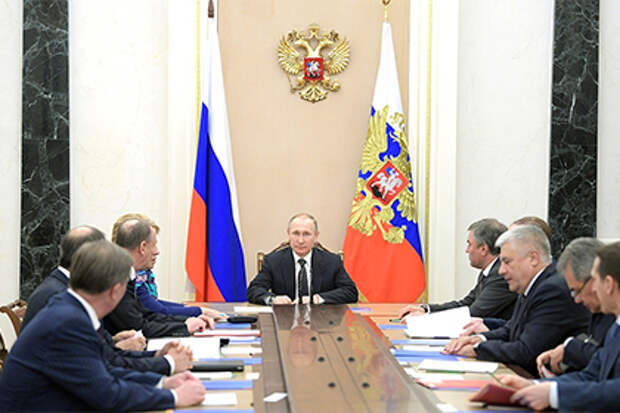 Совещание с постоянными членами Совета Безопасности