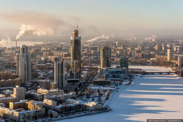 екатеринбург, зима, высота