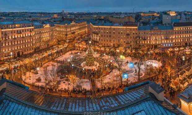 Манежная площадь, Санкт-Петербург Новый год
