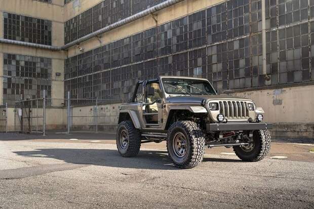Модифицированный Jeep Wrangler от Quadratec