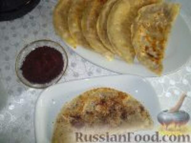 Фото к рецепту: Мясные Кутабы