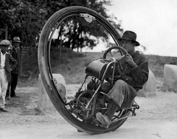 Моноцикл изобретения, транспорт