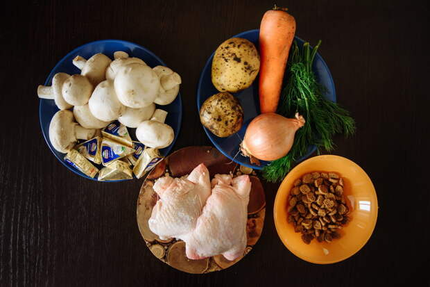 Как приготовить сырный суп с мясом - пошаговый фото рецепт