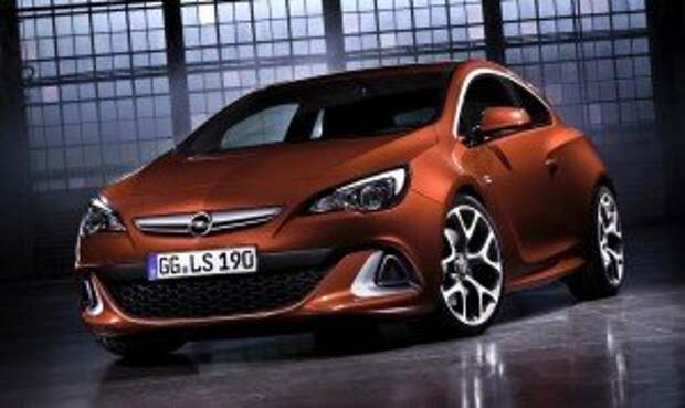 Opel Astra OPC образца 2012 года Opel Astra OPC образца 2012 года