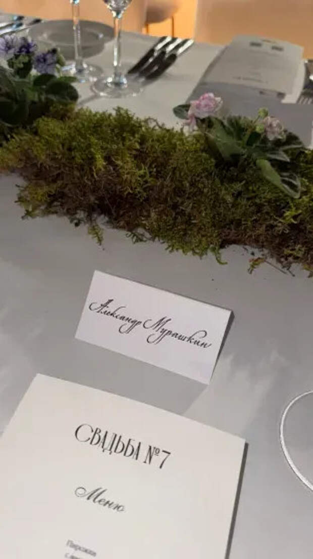 Свадьба Марии Миногаровой и Александра Горчилина