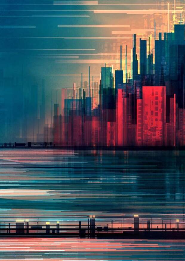 Geometric Land And Cityscapes