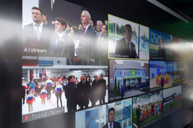 Адыгея присоединилась к трансляции форума «Россия – спортивная держава»: Кумпилов презентовал открытие "умной" спортплощадки