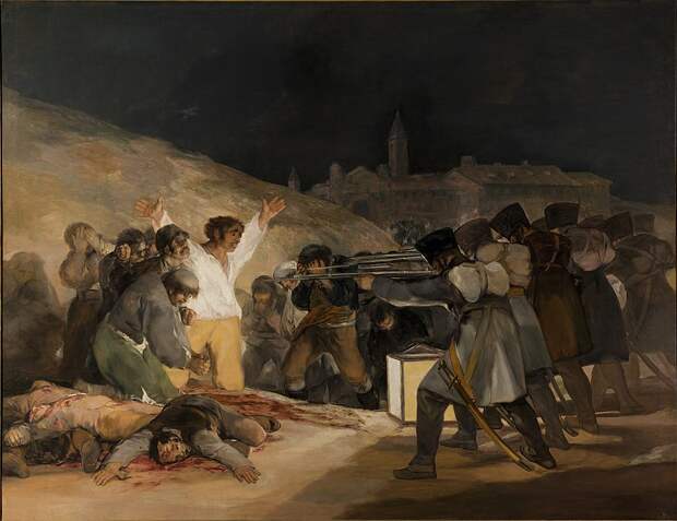 Франсиско Гойя. Третье мая 1808 года в Мадриде. 1814 г.