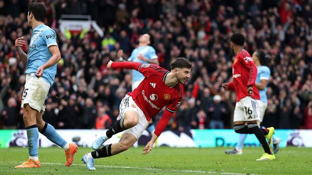 «Манчестер Юнайтед» одолел «Манчестер Сити» в дерби в первом матче под руководством Каррика