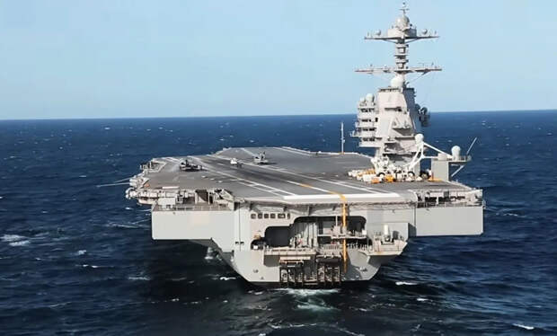 «Похищенных президентов – 1»: в кадр попал «боевой листок» авианосца Gerald Ford