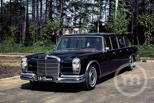Mercedes-Benz 600 Pullman-Limousine (W100) СССР, авто, испытания