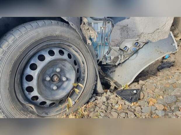 Два грузовика столкнулись на трассе в Забайкалье