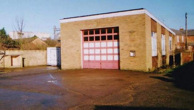 Старая пожарная станция в графстве Линкольншир.