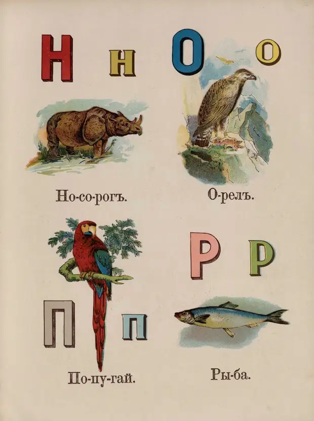 Русская азбука. 1910