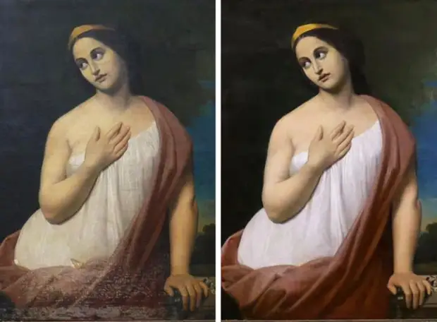 7 старинных картин до и после того, как к ним приложили руку реставраторы