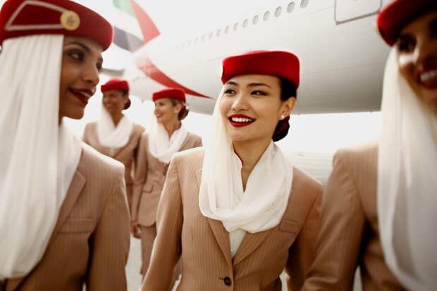 Emirates интересное, перелеты, самолеты, стюардессы